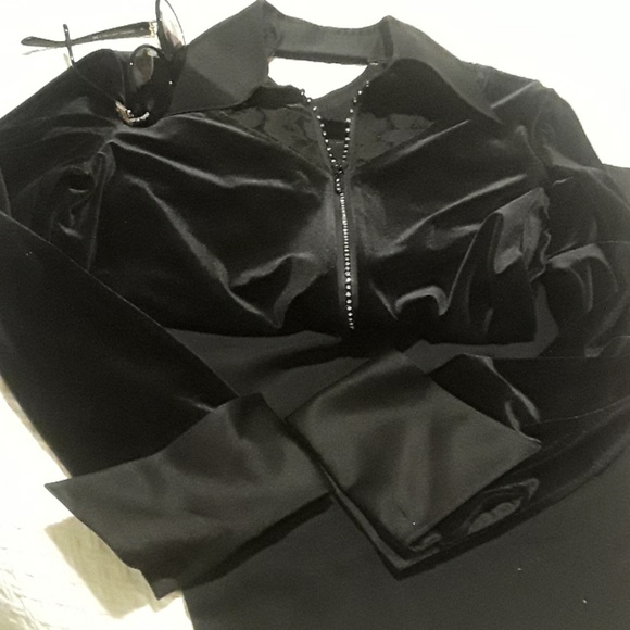 Samuel Dong Blouse RS back open 1/2 sz. M - Picture 3 of 4